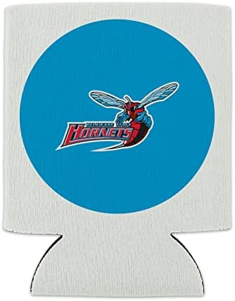 Logotipo primário da Universidade Estadual de Delaware - bebida - manga Huve Hugger Isolador dobrável - suporte isolado de bebida