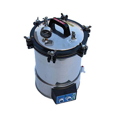 24L Portátil de alta pressão portátil esterilizador autocalvente a aço sem vapor esterilizador YX-24LDJ