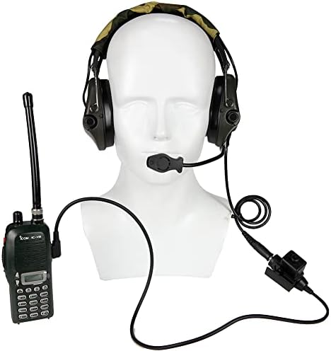 U94 Rádio Tactical Headset PTT, Adaptador de cabo Militar Versão móvel PTT, plugue de Walkie-talkie de estilo múltiplo opcional