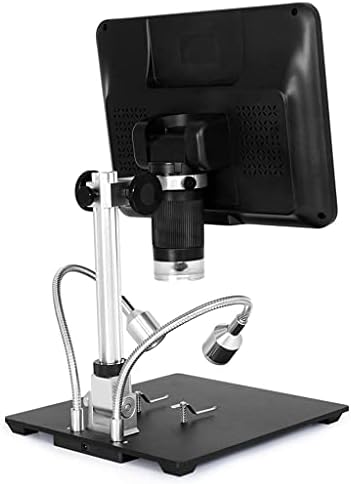 N/A Microscópio de 8,5 polegadas 1080p Microscópio de exibição LCD ajustável para solda manutenção industrial