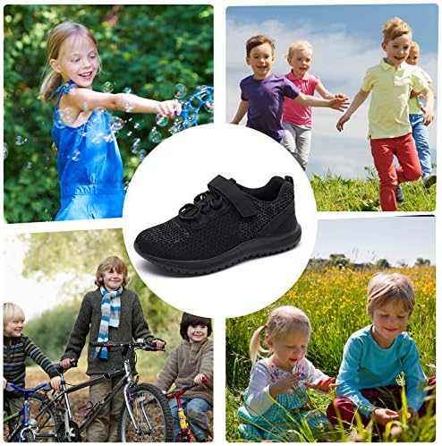 Sapatos infantis de corrida, meninos meninas tênis leves e tênis atléticos de caminhada/corrida