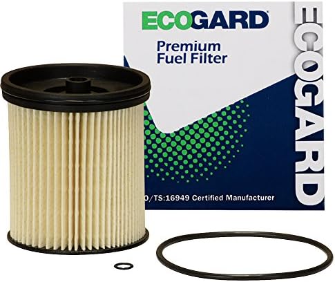 ECOGARD XF10322 Filtro de combustível diesel premium Chevrolet Silverado 2500 HD 6.6L Diesel 2017-2020, Silverado 3500