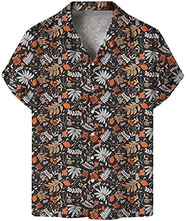 2023 nova flor curta camisa de manga curta de verão no estilo de praia relaxada casual camisa preguiçosa de manga curta tops homens