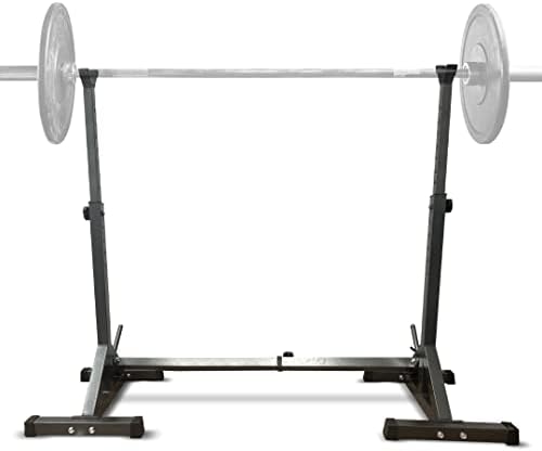 Exercício Rack de exercícios para barbell e pesos de fitness de barra