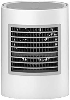 Liliang- - Coolers evaporativos Ventilador portátil de refrigerador de ar 3 em 1 Mini ar condicionado USB, umidificador, com luz noturna, ventilador de resfriamento para desktop para viagens ao ar livre em casa B B