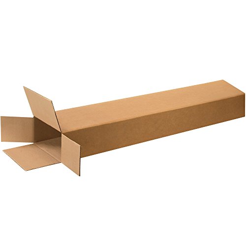 Caixas de carregamento lateral de suprimentos da embalagem superior, 8 x 4 x 46 , Kraft