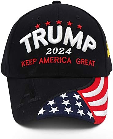 Trump 2024 Hat Donald Trump Hat 2024 Mantenha a América Grande chapéu maga Camo bordado boné de beisebol ajustável