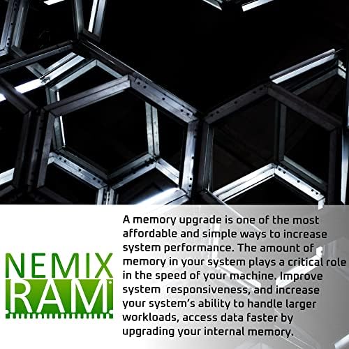 Kit de 64 GB 4x16gb DDR4-3200 PC4-25600 ECC SODIMM 2RX8 Atualização de memória por Nemix Ram