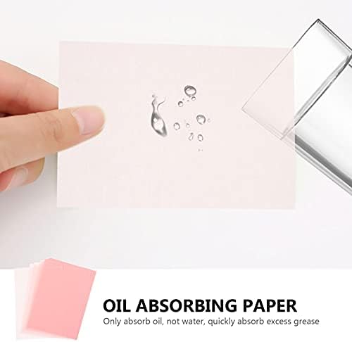 Fomiyes face lenços de papel Towles 20 caixas face petróleo de óleo de controle de óleo Film tecidos de óleo absorvendo