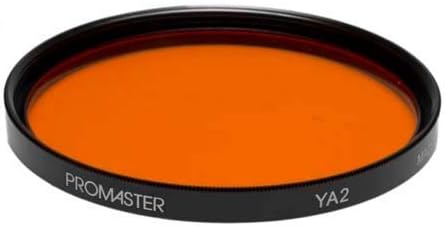 Promaster de 58 mm de filtro Ya2 laranja para fotografia em preto e branco