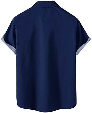 Camisas de Páscoa para homens Camiseta gráfica fofa Camiseta curta Tees de lapela de top top havaian Bloups Plus Tamanho da praia Pulloves de praia