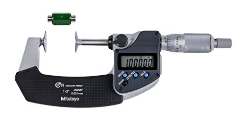 Mitutoyo 323-351-30 GMO-2 Micômetro MX, IP65, 1 -2 , 0,00005/0,001 mm