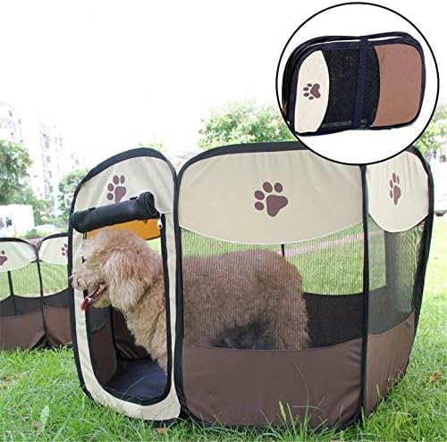 Zhyz Pet Cage portátil tenda de animais de estimação cão cão house gaiola gato caça cerca de cachorro house cão de fácil