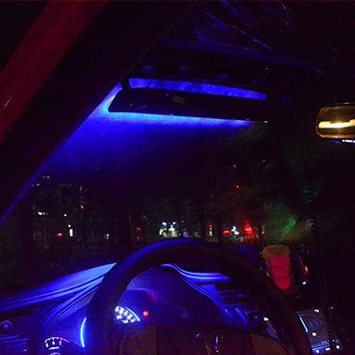 Luz de emergência azul estroboscópica de LED para veículos voluntários de bombeiros de bombeiros da lei Polícia