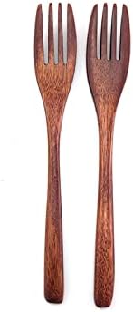 Hesndcz garfos naturais de madeira de madeira de madeira