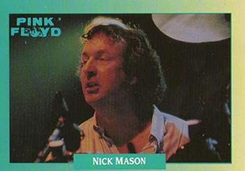 1991 Brockum Rock Cards Nonsport 215 Nick Mason Cartão de negociação de tamanho padrão oficial