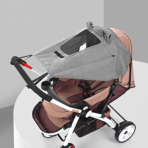 Universal Stroller Protection Sun Protection Baby Protection Protection abrigo com janela de malha Resistência à água Pram Sun Shade