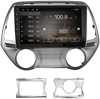 Android 10 Autoradio Navigação de carro Multimídia GPS Radio 2.5D Tela de toque FORHYUNDAI I20 2008-2013 AT/MT Quad