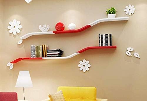 Htllt durable storage rack prateleira prateleira de decoração de parede de decoração de parede de parede de parede de parede