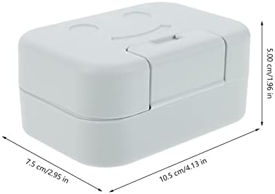 Cabilock 3pcs viagens Use caixa de sabão portátil GRANDE Organizador de sabão de molho de molho de molho de molho de molho de molusco