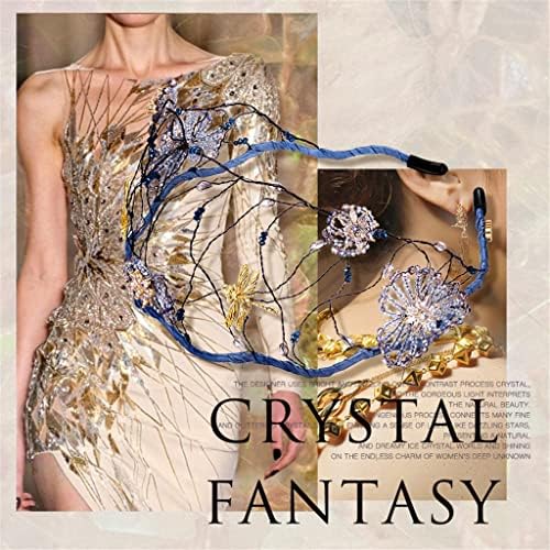 TJLSS Crystal Fantasy Series Band para a cabeça da cabeça feminina Faixa da cabeça Crystal Headwear Acessórios para cabelos