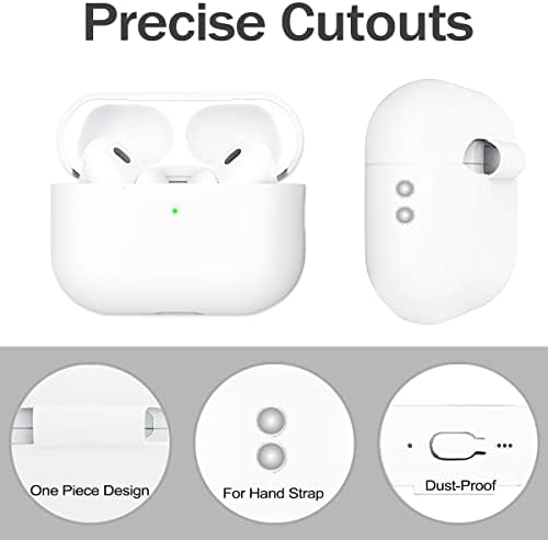 Benbenjaytek AirPods Pro 2 Case, AirPods Pro 2ª geração [2022] Tampa de fone de ouvido de silicone à prova de choque protetor