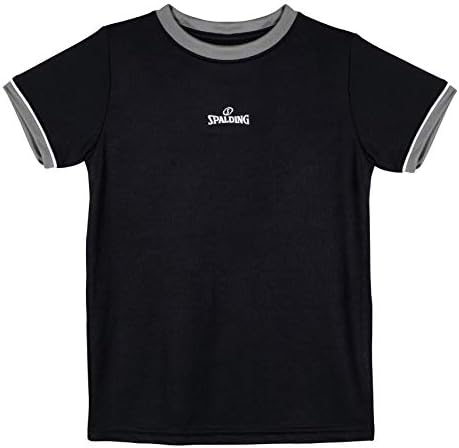 Spalding Boys Athletic Gráfico Athletic Crewneck camiseta curta See Top e Shorts Conjunto de ginástica, vapor de cerceta