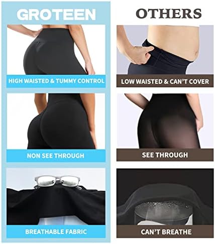 3 Pacote de perneiras de cintura alta para mulheres sem transparir calças de controle de barriga atlética macia para executar o treino