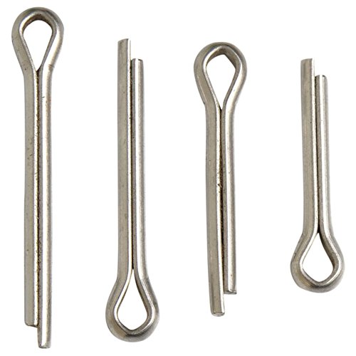 A2 Aço inoxidável Pinos divididos Clevis/Cotter Pin DIN 94 2mm x 10mm - 5 pacote