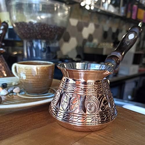 The Silk Road Trade - Série ACI - mais grossa de capa de cafeteira árabe e de cafeteira de fogão e fogão grego