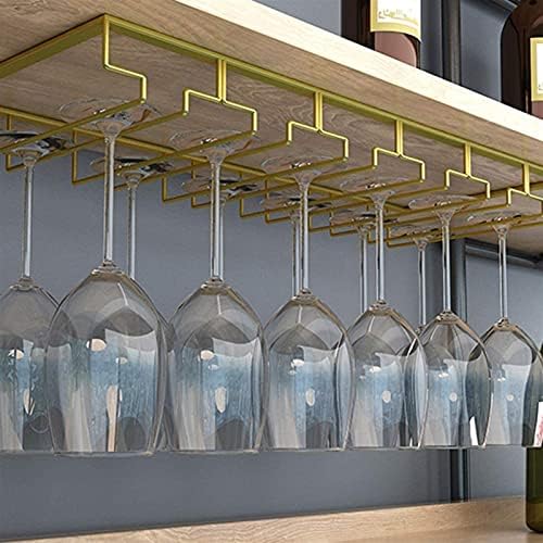 Dvtel Metal Wine Glass Rack, rack de vidro de vinho, cabide de vinhos, prateleiras de estoque de vidro de vidro de vidro