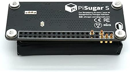 Pisugar S portátil 1200 mAh UPS Bateria de lítio PWNAGOTHI MODULO DE ENERGIA PODERAÇÃO PARA RASPBLOMARY PI-Zero w/WH Modelo