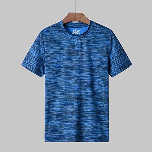 Camiseta masculina de Ymosrh Summer Summer casual O-G-Shirt Fitness Sport Camisetas de blusa de melhor respirável e