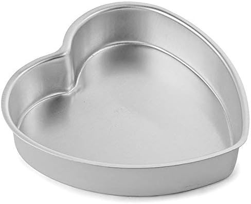 Wilton Decorator Preferred Heart Aluminium Cake Pan, 10 polegadas, luz
