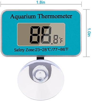 Termômetro de aquário Datoo com otário, segunda geração, 1 ano de garantia