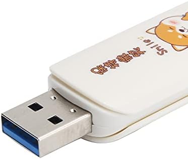 U Disco portátil USB2.0 Drive flash, armazenamento de dados fofo para presente de stick de memória do aluno, 16 GB/32 GB/64 GB/128