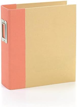 Histórias simples sn@p! Binder Scrapbook Album 6 X8 -Coral - Edição limitada