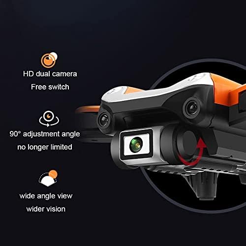 Prendre mini drone para crianças com câmera HD 8K, videocóptero de vídeo ao vivo FPV dobrável para adultos, com altitude de retenção, modo sem cabeça, uma chave de chave, flips 3D, 2 baterias modulares
