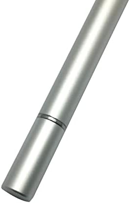 Caneta de caneta de ondas de ondas de caixa compatível com Chrysler 2021 Pacifica Hybrid Display - caneta capacitiva de dualtip, caneta de caneta capacitiva da ponta da ponta da fibra - prata metálica de prata metálica