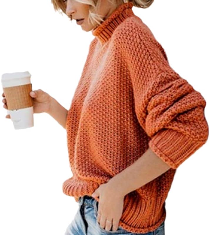 Blusas de gola alta básica de gola alta de outono tampo de inverno mulheres pulôver malha suéter jumper macio quente