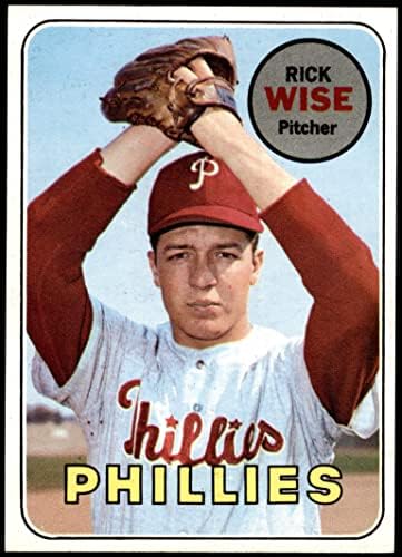 1969 Topps # 188 Rick Wise Philadelphia Phillies NM/MT Phillies