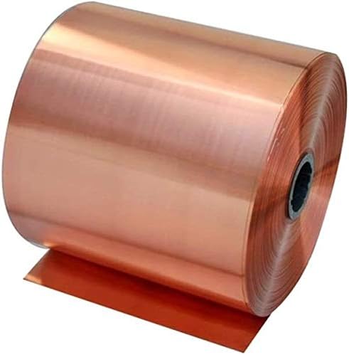 Yiwango Pure Copper Foil Metal Copper Sheet Plate Cut Rolls- Uso geral DIY ou contratados 200 1000 mm Folha de cobre puros