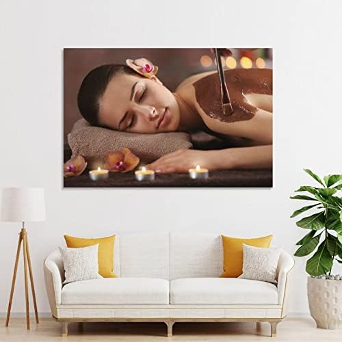 Beleza salão de parede decora decora arte pôsteres de spa massagem saúde beleza beleza facial tailand