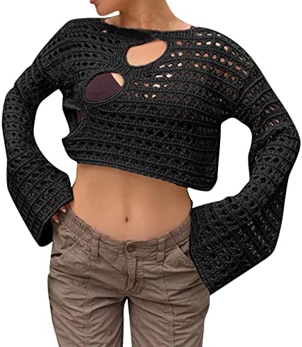 Yubnlvae Trendy Casual Summer impresso sem mangas tripulações de gado diariamente para mulheres Sweathirts soltos em fit