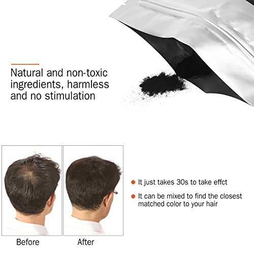 Fibra de construção de cabelo, fibras de cabelo para desmaiar o cabelo de cabelo espessante solução de cabelo corretivo