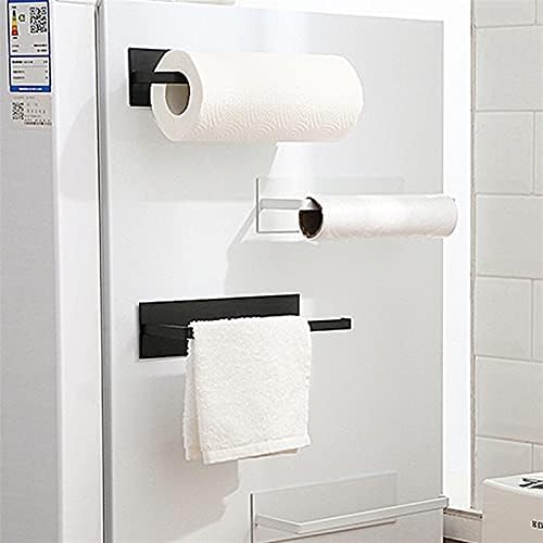 Suporte para toalhas de papel para o porta -toalhas de papel do banheiro - suprimentos de armazenamento de gancho de cozinha Punto sem prateleira de aço inoxidável monte de parede de papel de cozinha portador de papel de papel de papel de papel de papel