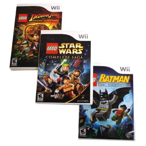 Pacote Wii de 3-pacote Lego