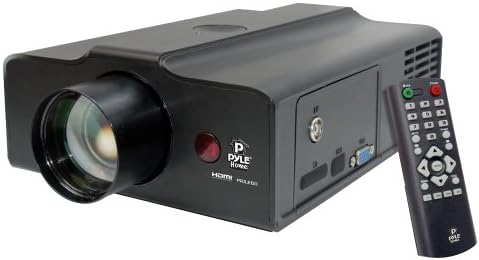 Pyle Home PRJLE60 Projector LED portátil para programas de TV para jogos filmes e esportes a até 100 polegadas