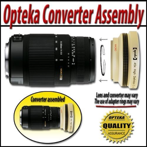OPTEKA 10X 52MM HD2 LENS MACRO PROFISSIONAL PARA ANONON EOS/EF CAMERAS DIGITAL SLR