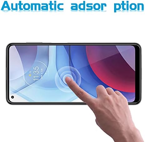 Xunylyee [Protetor de tela de vidro temperado com 3 pacote para Motorola Moto G Power 2021